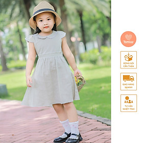 Đầm linen rode size nhí Tamiuy Kids