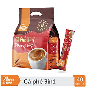 Cà phê 3IN1 Đậm vị Việt THE COFFE HOUSE combo 4 gói