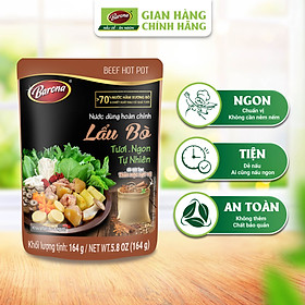 Nước Dùng Hoàn Chỉnh Barona - Lẩu Bò 164g