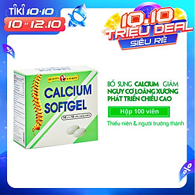 Thực phẩm chức năng bổ xương bổ sung Calciumvà Vitamin D3