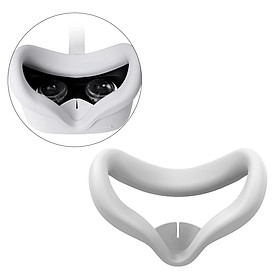 VR Silicone Mask Cover Washable Face Pad Anti-slippage for Quest 2 Acc