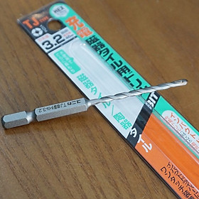 Bộ 5 Mũi khoan gạch men đuôi lục giác 3.2mm-6.0mm Unika