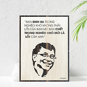 Mua Tranh Gỗ Động Lực Tranh Treo Tường Cao Cấp Sang Trọng Trang Trí Quán Cà Phê