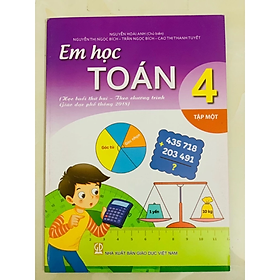 Sách - Em Học Toán 4 (Tập 1) - Học Buổi Thứ Hai Theo Chương Trình GDPT 2018