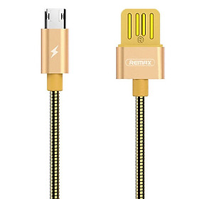 Mua Cáp Sạc Bọc Thép Remax RC-080M Đầu Micro 1m (Màu Ngẫu Nhiên) - Hàng Chính Hãng
