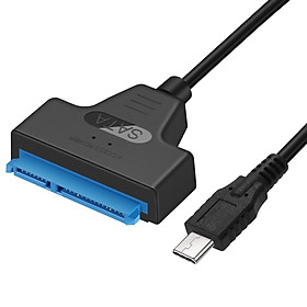 Adapter kết nối ổ cứng giao tiếp USB C với SATA 6gbps