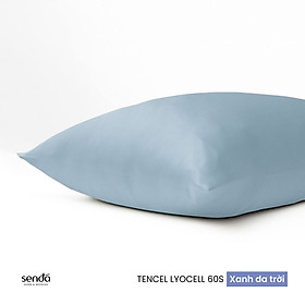 Vỏ gối Lụa Tencel 50x70 45x65 cm Sen Đá Home Bedding cao cấp trơn màu, áo, bao gối nằm 100% Lyocell 60s