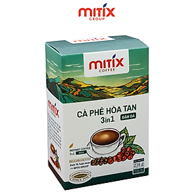 Cà phê hòa tan 3in1 Mitix vị Đậm Đà loại 216gr