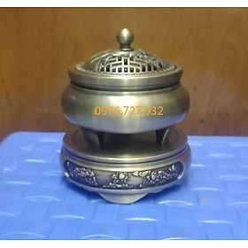 Mua Xông trầm bằng đồng  lư đốt trầm  lư xông trầm hương bằng đồng