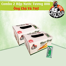 Combo 2 Hộp 240 Gói Nước Tương Gói 808 Ông Chà Và (Soy Sauce)