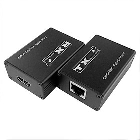 WL-300 HD Interface Extender 30M Cat6 Single Cable 1080P Compact HD Interface Transmitter Receiver for Projector DVR NVR