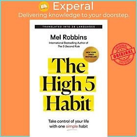 Sách - The High 5 Habit Take Control of Your Life With One Simple Habit by Mel Robbins (UK edition, Paperback)
