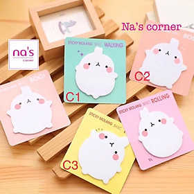 Giấy note ghi chú hình gà vàng cute