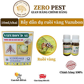 Bẫy dẫn dụ ruồi vàng Vizubon, thuốc dẫn dụ ruồi vàng, thuốc ruồi vàng, thuốc diệt ruồi vàng