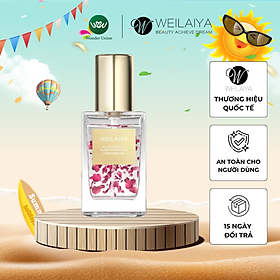 Tinh dầu dưỡng tóc WEILAIYA chiết xuất cánh hoa hồng phục hồi tóc hư tổn, giảm sơ rối, chẻ ngọn, không gây bết dính