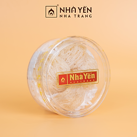 Tổ Yến Trắng Sơ Chế - Nhà Yến Nha Trang - Loại Chất Lượng 4.5 - Hộp 50 Gram - Tổ Yến Sơ Chế - Hàng Chính Hãng