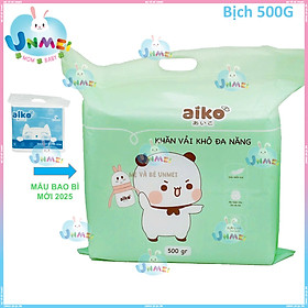 BỊCH KHĂN VẢI KHÔ ĐA NĂNG 500GR - AIKO (HÀNG VIỆT NAM CHẤT LƯỢNG CAO)
