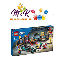 LEGO City 60389 Trạm Ga-ra Nâng Cấp Xe Đua (507 Chi Tiết)