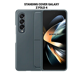 Ốp Lưng Standing Cover Dành Cho Samsung Galaxy Z Fold 4 - Kèm Chân Đứng + Khay Đựng Bút Spen ( Không Kèm Bút Spen)- New Nobox Hoặc Có Box