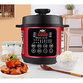 Nồi Áp Suất Điện Tử Đa Năng LB-18D, Dung Tích 4L, Tiết Kiệm Điện