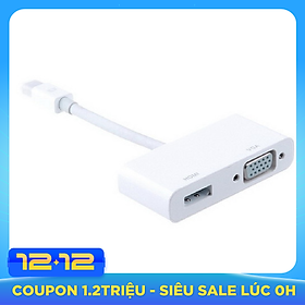 Cáp Thunderbolt - Mini Displayport to HDMI + VGA LSHV01