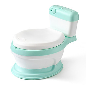 Bô vệ sinh hình bồn cầu dành cho trẻ em cực lớn dành cho em bé 1-3-6 tuổi chỗ ngồi mô phỏng nhà vệ sinh cho trẻ em TBB130