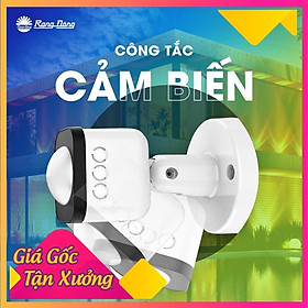 Công tắc Rạng Đông cảm biến chuyển động + cảm biến ánh sáng Model: CT01.PIR 300W