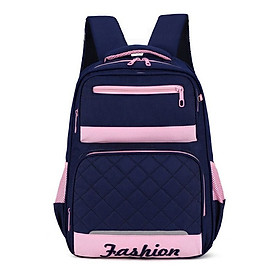 Cặp Học Sinh, Balo Đi Học Chống Thấm, Có Dải Phản Quang, Nhiều Ngăn Cho Bé Gái (41x30cm)