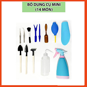 Mua Combo 14 Món Bộ Dụng Cụ Trồng Sen Đá - Bộ Dụng Cụ Làm Vườn Mini TH Garden - Đáp Ứng Đầy Đủ Nhu Cầu Làm Vườn Gia Đình Nhỏ