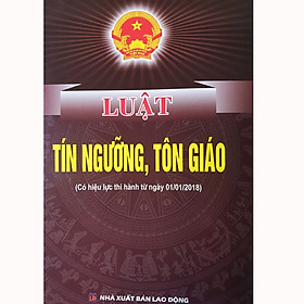 Hình ảnh Sách - Luật Tín Ngưỡng Tôn Giáo