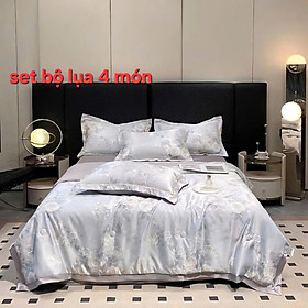Bộ chăn chần ga gối lụa thái LIDACO mềm mịn, thoáng mát tổng hợp nhiều mẫu lựa chọn