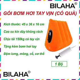 Ghế Tình Yêu Đệm Bơm Hơi Lên Có Tay Vịn Tặng Kèm Bơm Tay + Quà Tặng Trong Bơm (Có Hàng Sẵn) (Chọn Mẫu Yêu Thích)