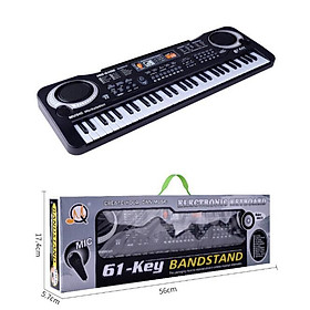 Mua Đàn Piano dành cho trẻ em MQ 6106 - 61 phím có Micro có tặng kèm Pin   ( hàng sẵn )