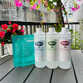 Combo 3 chai S1 S2 S3 - AHA BHA Lotion - Dùng Chung Với Máy Aqua Peel + Tặng 2 Mặt Nạ Soothing (Hàng Chính Hãng)