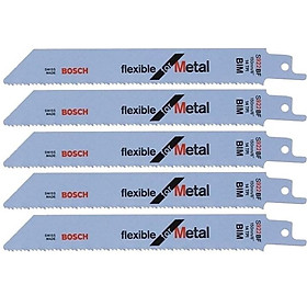 Mua Bộ 5 lưỡi cưa sắt Bosch S922BF (Xám)