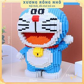 Mô hình doramon thần tài size 40cm,Mô hình mom thần tài size lớn tặng kèm búa