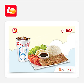 Giftpop - Lotteria Evoucher Beef Rice Set