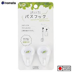 Bộ 02 móc treo có núm hít chân không Leaf - Hàng nội địa Nhật Bản |#Made in Japan|