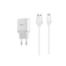Mua Củ sạc Hoco C22 - Micro - Tặng Iring Khay - Hàng chính hãng