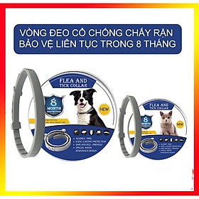 Vòng cổ chống ve rận cao cấp Flea And Tick Collar thảo dược