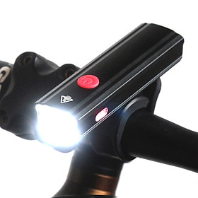 Bike Light USB Rechargeable Bike Front Light, Waterproof LED Bicycle Headlight for MTB Road Bike Cycling Safety