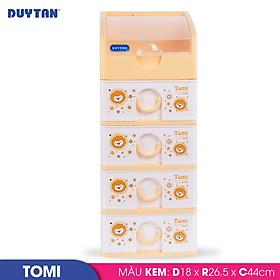 Mua Tủ nhựa Duy Tân Tomi 5 ngăn (18 x 26.5 x 44 cm) - 51834 - Giao màu ngẫu nhiên - Hàng chính hãng