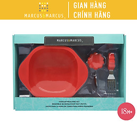 Bộ vật dụng ăn dặm Toddler Marcus & Marcus, cho tới bé xíu kể từ 18 tháng