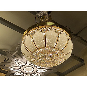 Mua Đèn quạt DIKID cánh cụp xòe 3 chế độ ánh sáng sang trọng - kèm điều khiển từ xa tiện dụng