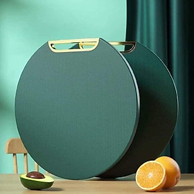 Mua THỚT NHỰA KHÁNG KHUẨN TRÒN SIZE TO CÓ ĐẾ DỰNG GIÚP THỚT LUÔN KHÔ RÁO