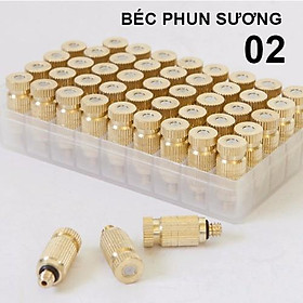 Mua Béc phun sương số 1-2-3-4-5-6-8 tưới lan/rau/ hoa (đầu béc phun sương.)