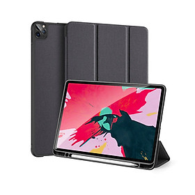 Bao da dành cho iPad Pro 11" 2021 DUX DUCIS DOMO with Pencil Holder - Hàng Nhập Khẩu