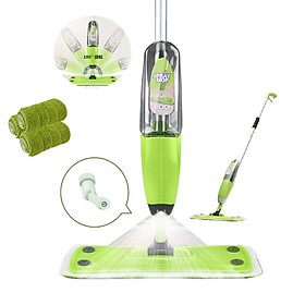 Mua Cây lau nhà kèm bình xịt nước xếp gọn   chổi lau nhà đa năng 2 in 1   xoay 360 độ   không cần cầm xô nước cồng kềnh đi khắp nhà