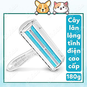 Cây lăn lông thú cưng chó mèo tĩnh điện cao cấp sạch sẽ, dễ vệ sinh - Bivido Pet Shop