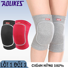 Xỏ gối chính hãng Aolikes A-0210 - Bộ xỏ gối có đệm mút, siêu mềm mại và dày dặn, tránh va đập khi luyện tập thể thao